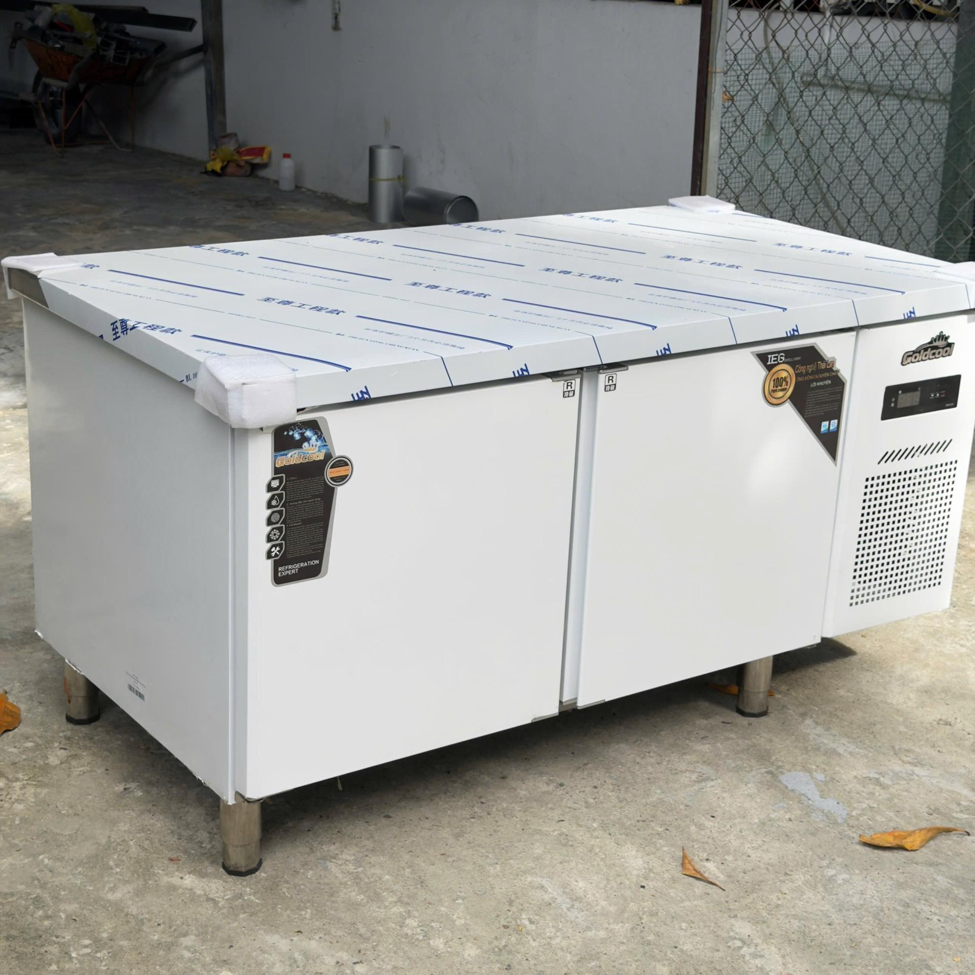 Bàn mát GoldCool 1m5 (KT: 1500 x 800 x 800mm) - Trực Tiếp new-duoc-ban-tai-Điện Máy Thiên Gia Hân