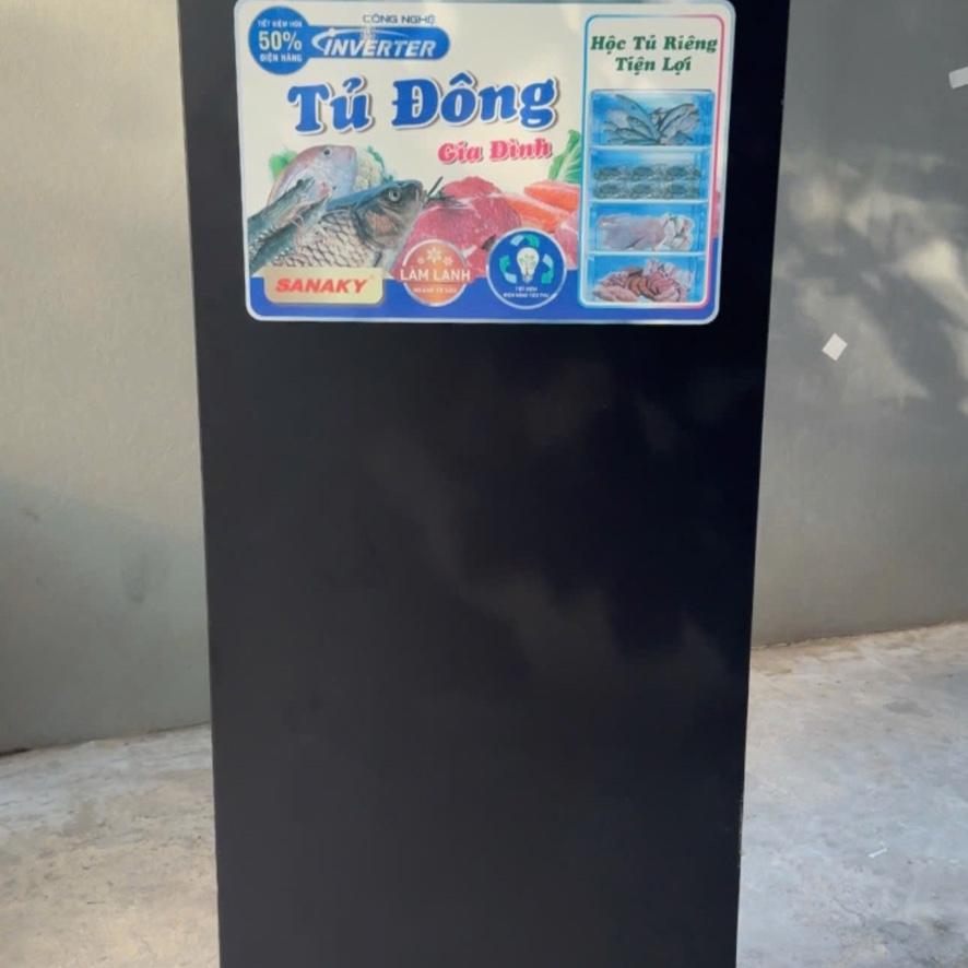 Tủ đông đứng sanaky inverter 7 hộc 230 lít-duoc-ban-tai-Điện Máy Thiên Gia Hân
