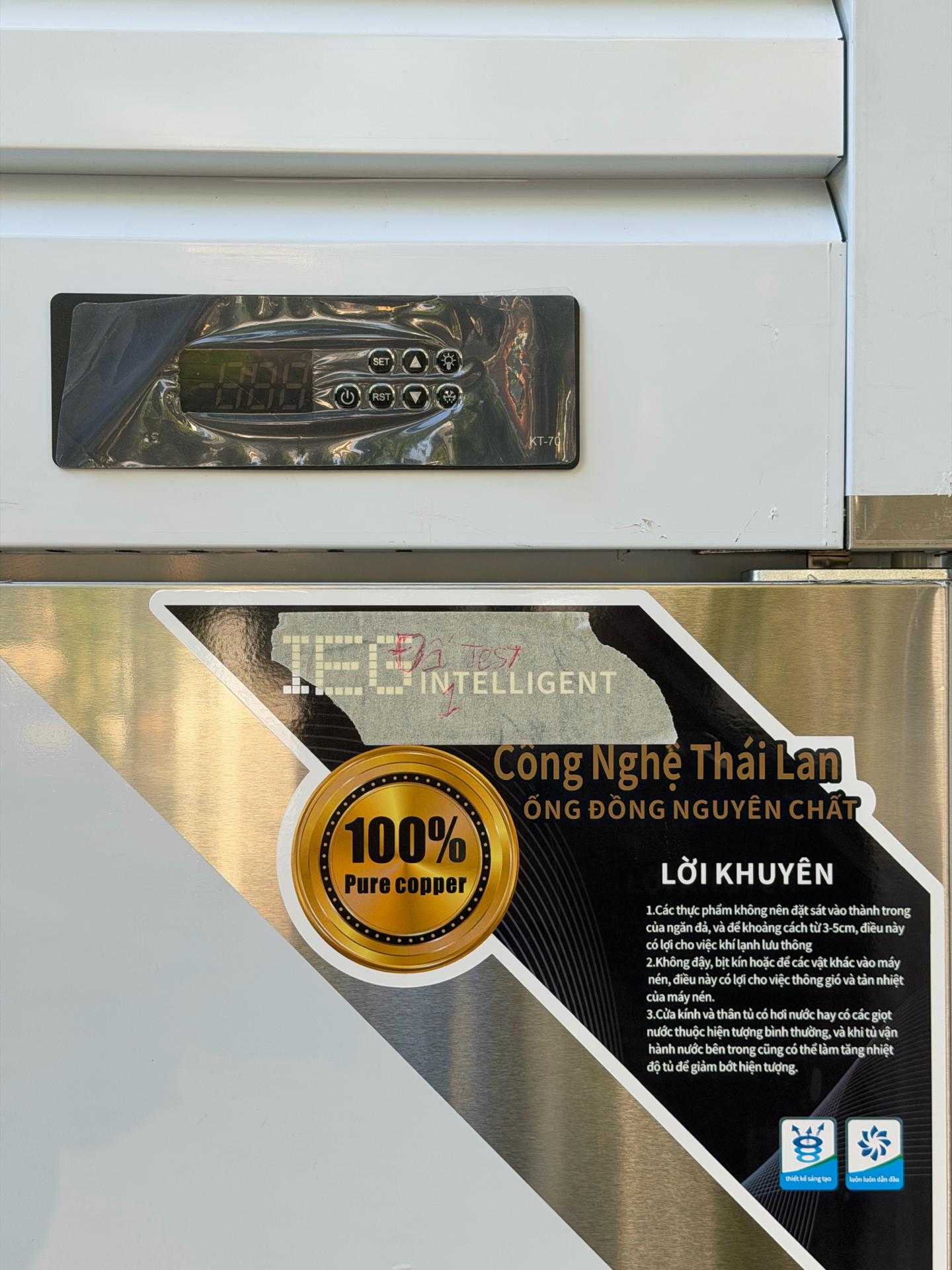 Tủ đông 4 cánh inox Goldcool 1088 Lít quạt gió new-duoc-ban-tai-Điện Máy Thiên Gia Hân