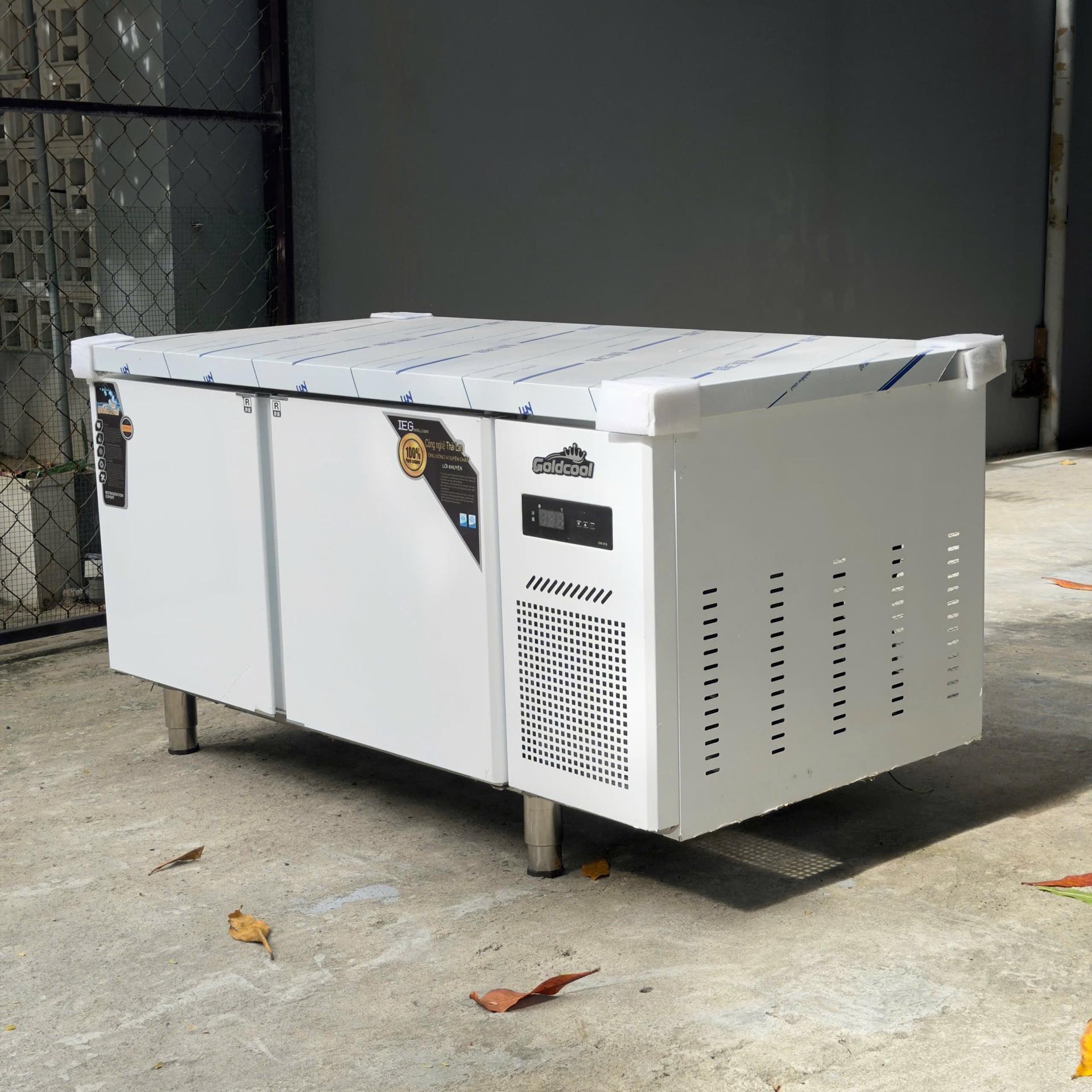Bàn mát GoldCool 1m5 (KT: 1500 x 800 x 800mm) - Trực Tiếp new-duoc-ban-tai-Điện Máy Thiên Gia Hân