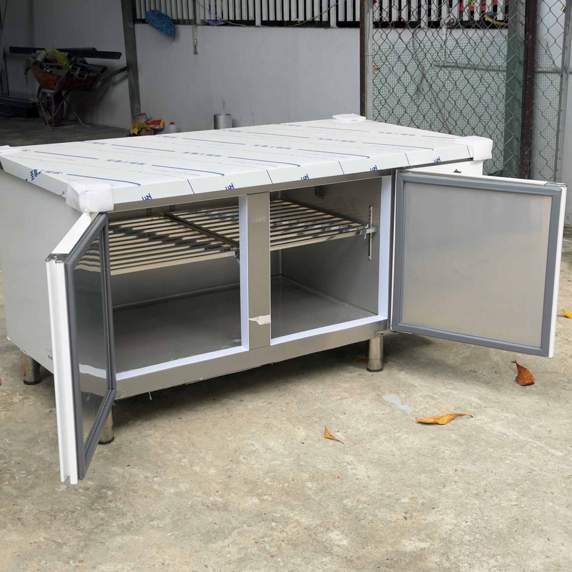 Bàn mát GoldCool 1m5 (KT: 1500 x 800 x 800mm) - Trực Tiếp new-duoc-ban-tai-Điện Máy Thiên Gia Hân