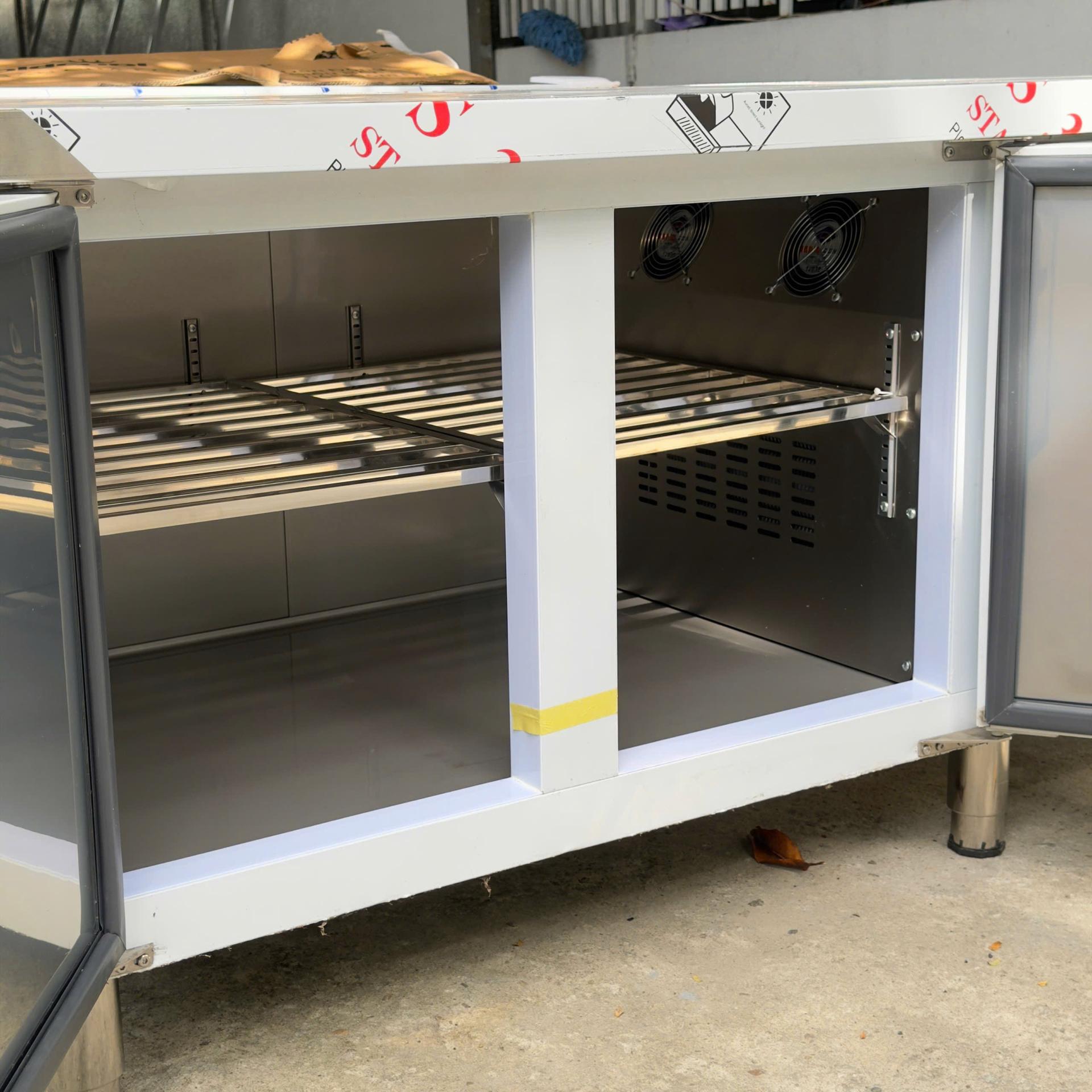 Bàn Lạnh 3 chế độ GoldCool 1m5 (KT: 1500 x 800 x 800mm) - Quạt Gió-duoc-ban-tai-Điện Máy Thiên Gia Hân
