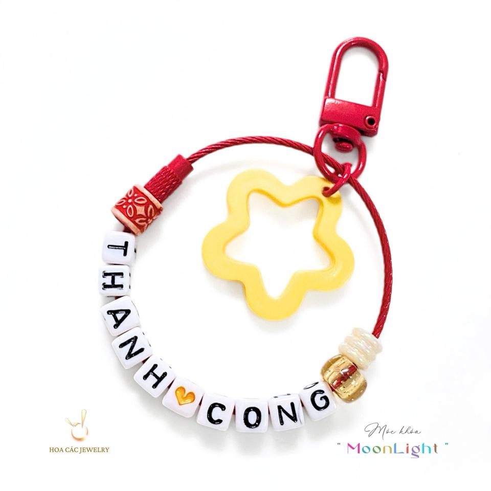 Móc khoá Sao - Tròn ⭐-duoc-ban-tai-Hoa Các Colour