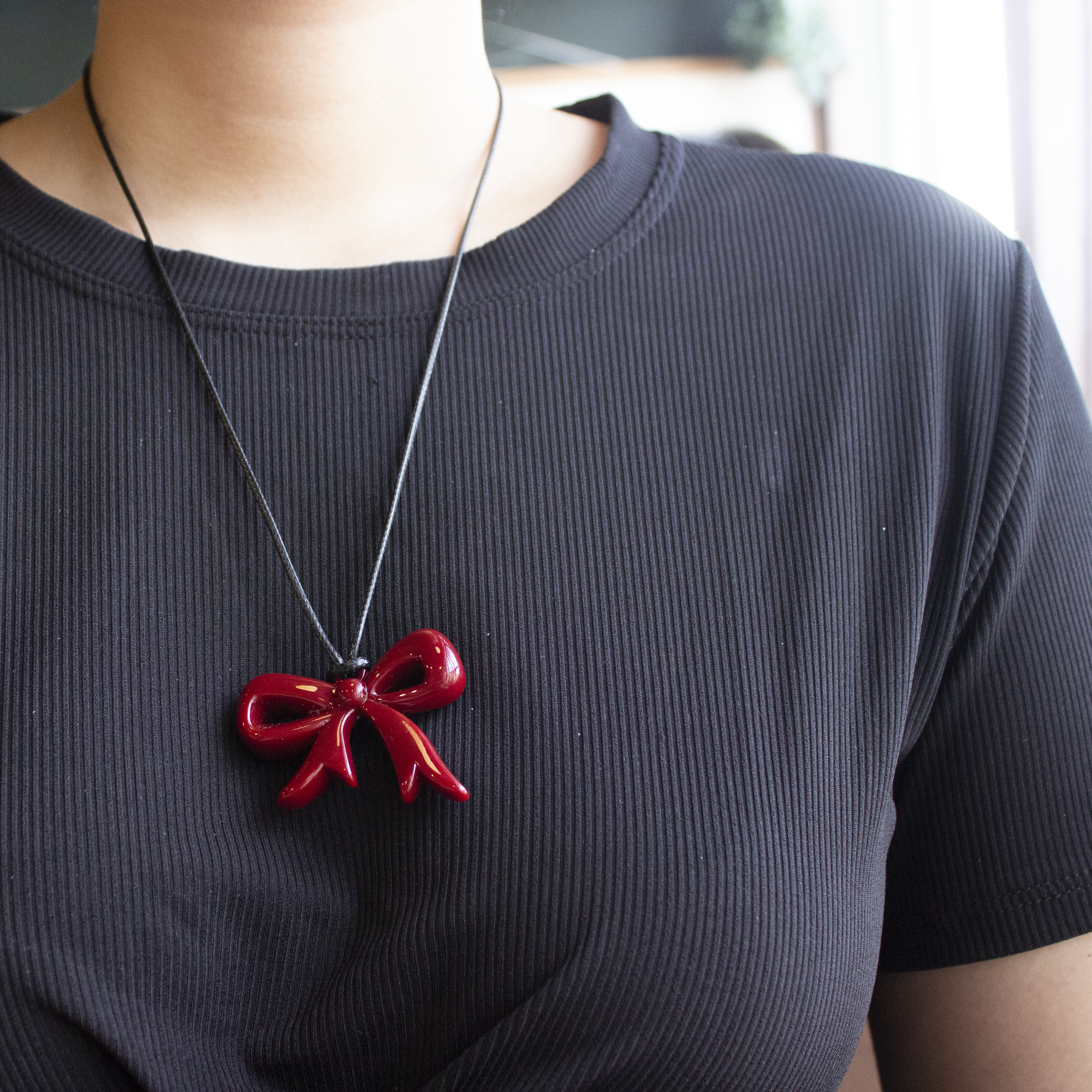 [BST XANH-ĐỎ] Vòng cổ NƠ XINH-duoc-ban-tai-Hoa Các Colour