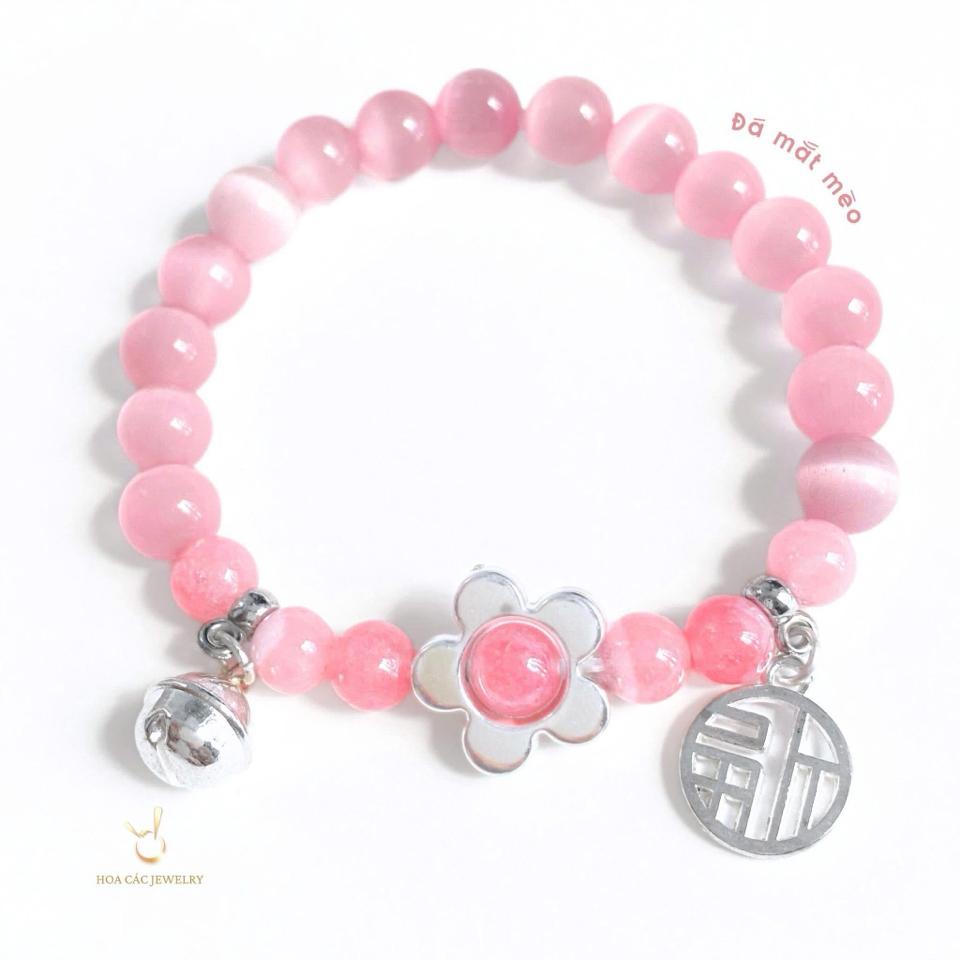 Vòng tay Đá Mắt Mèo (Mèo hoa)-duoc-ban-tai-Hoa Các Colour