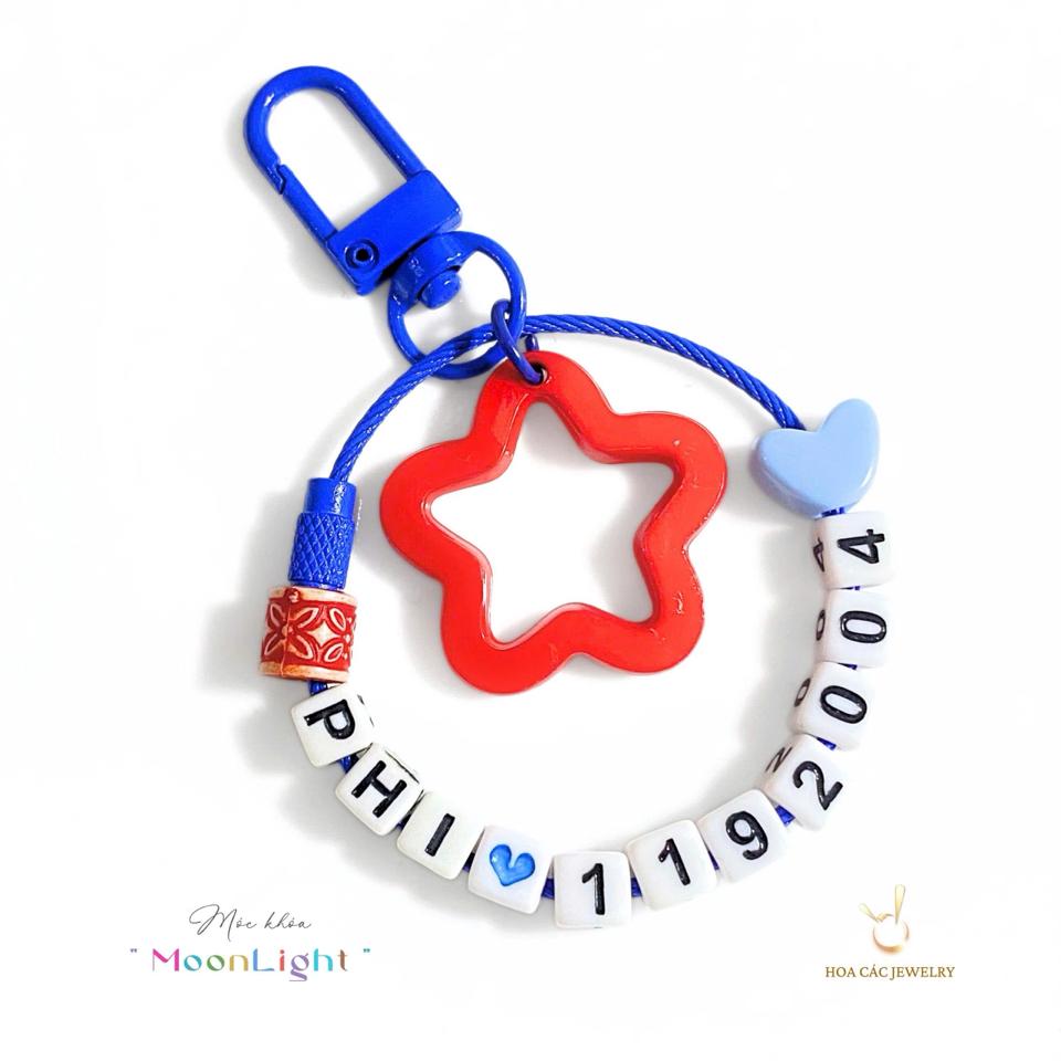 Móc khoá Sao - Tròn ⭐-duoc-ban-tai-Hoa Các Colour