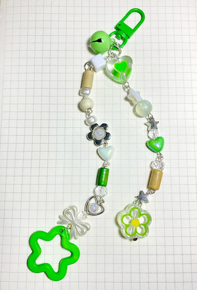 Móc khoá Hoa Sao (Nâu, Xanh lá)-duoc-ban-tai-Hoa Các Colour