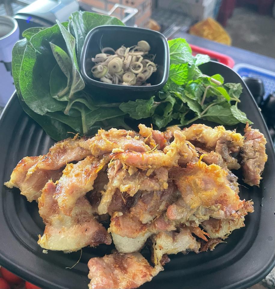 Ba chỉ nướng riềng mẻ-duoc-ban-tai-Thảo Nhi Food Garden