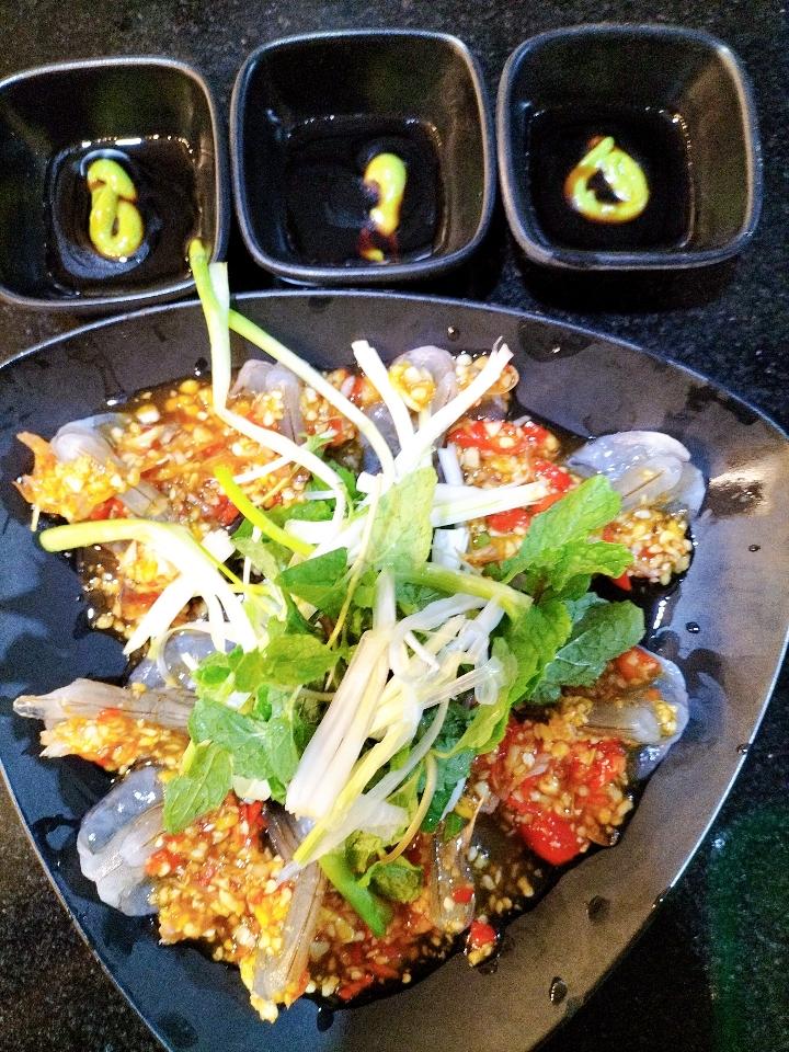 Tôm sốt thái-duoc-ban-tai-Thảo Nhi Food Garden