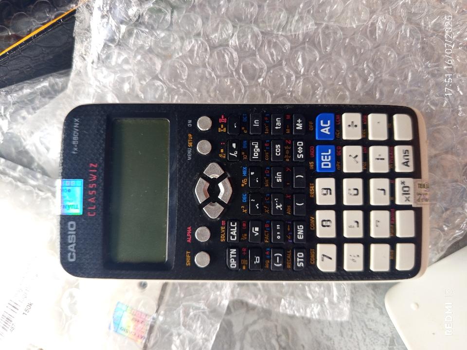 Máy tính 580 vnx loại thường-duoc-ban-tai-Tuấn Phát CASIO
