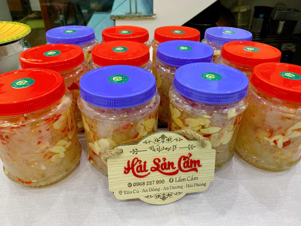 Chân sứa trắng chua ngọt-duoc-ban-tai-HẢI SẢN CẨM