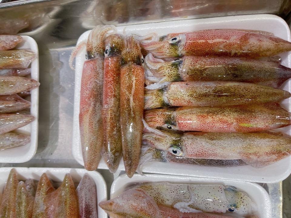 Mực ống câu Size 3-4-duoc-ban-tai-HẢI SẢN CẨM