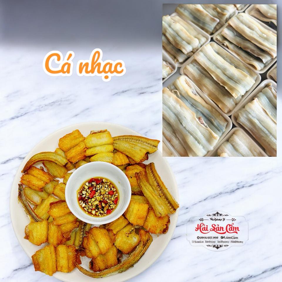 cá nhạc xẻ 1 nắng-duoc-ban-tai-HẢI SẢN CẨM