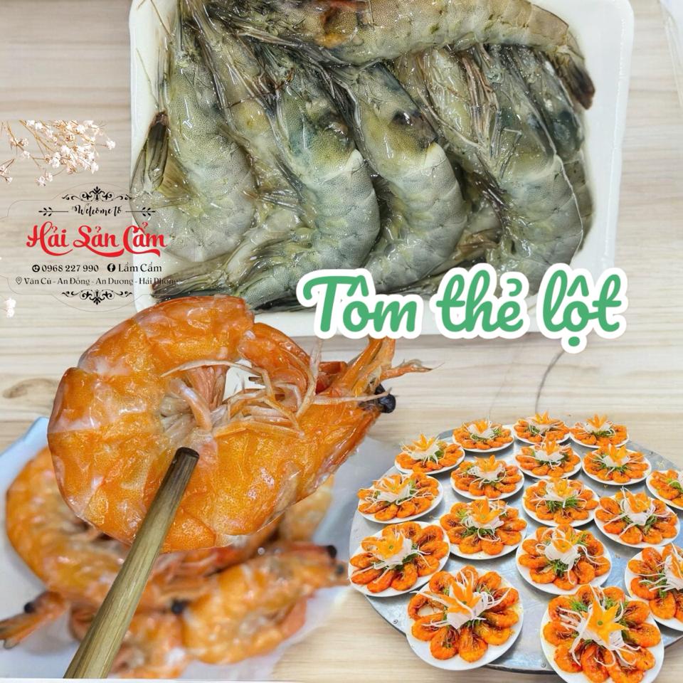 tôm thẻ lột-duoc-ban-tai-HẢI SẢN CẨM
