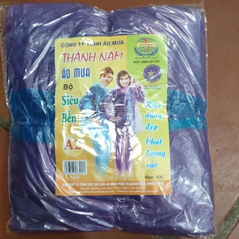 Áo mưa bộ rời (áo + quần) Thành Nam A2 mỏng-duoc-ban-tai-NPP Ngọc Diệp 68