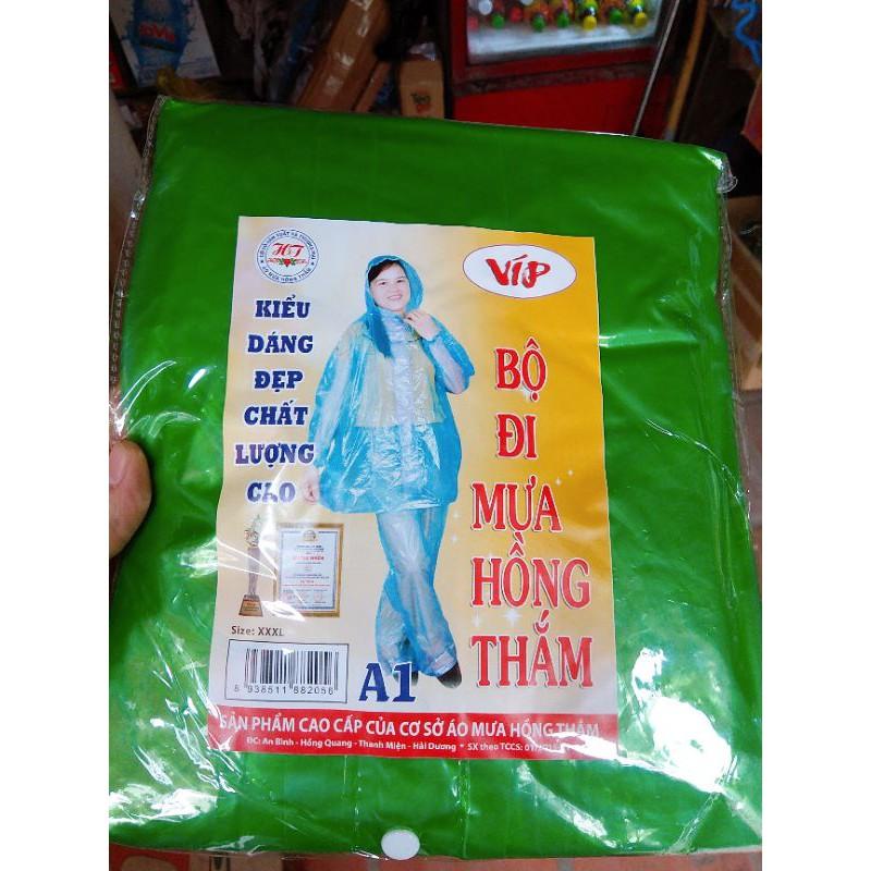 Áo mưa bộ rời (áo + quần) Hồng Thắm A1 dày-duoc-ban-tai-NPP Ngọc Diệp 68