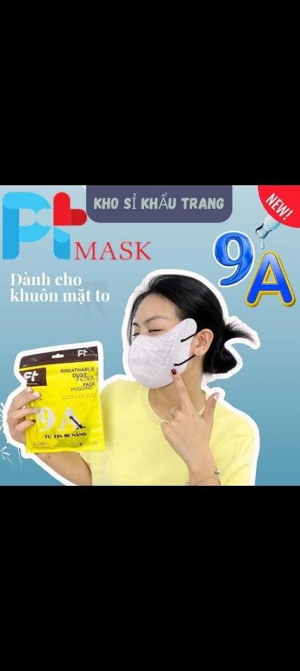 Khẩu trang 9A trắng,  hồng -duoc-ban-tai-KHO SỈ MINH TUỆ