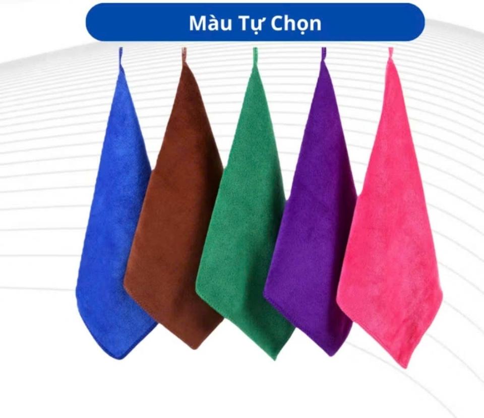 Khăn lau 30x30 set 5c-duoc-ban-tai-KHO SỈ MINH TUỆ