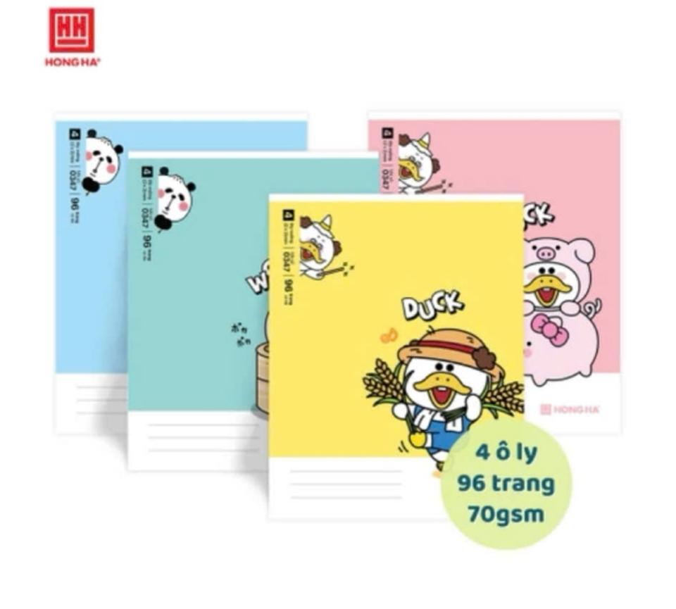 Vở Hồng Hà ArkDuck 96tr 79gr 4 ô ly-duoc-ban-tai-KHO SỈ MINH TUỆ