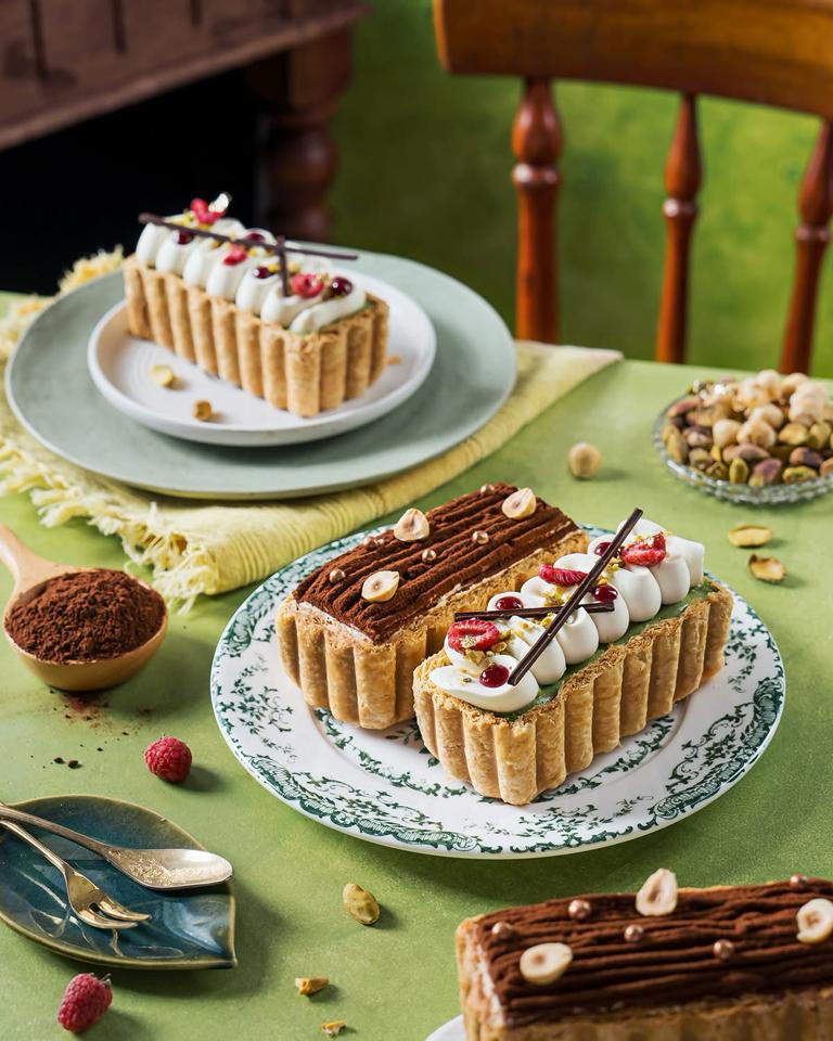 Tart Hạt dẻ/ Tiramisu-duoc-ban-tai-THE350F HANOI BY GC