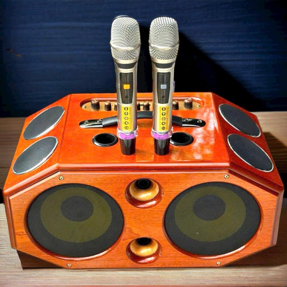 Loa kéo xách tay lục giác 12 đườg tiếg 8treble-duoc-ban-tai-Điện máy Tường Vy