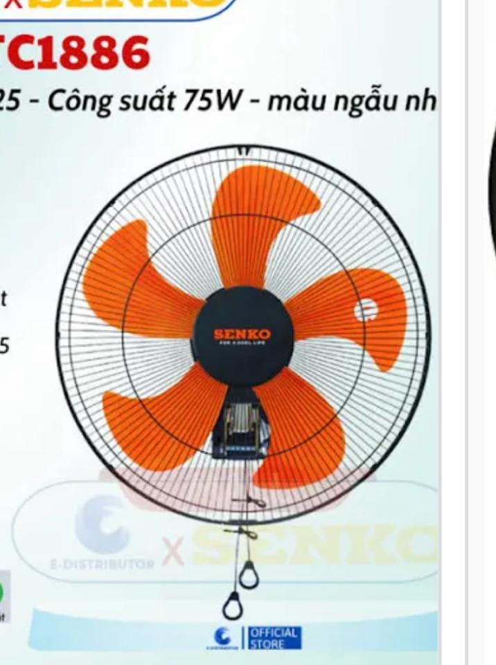 Quạt Treo SK đế Sắt  4T5 TC1886-duoc-ban-tai-Điện máy Tường Vy