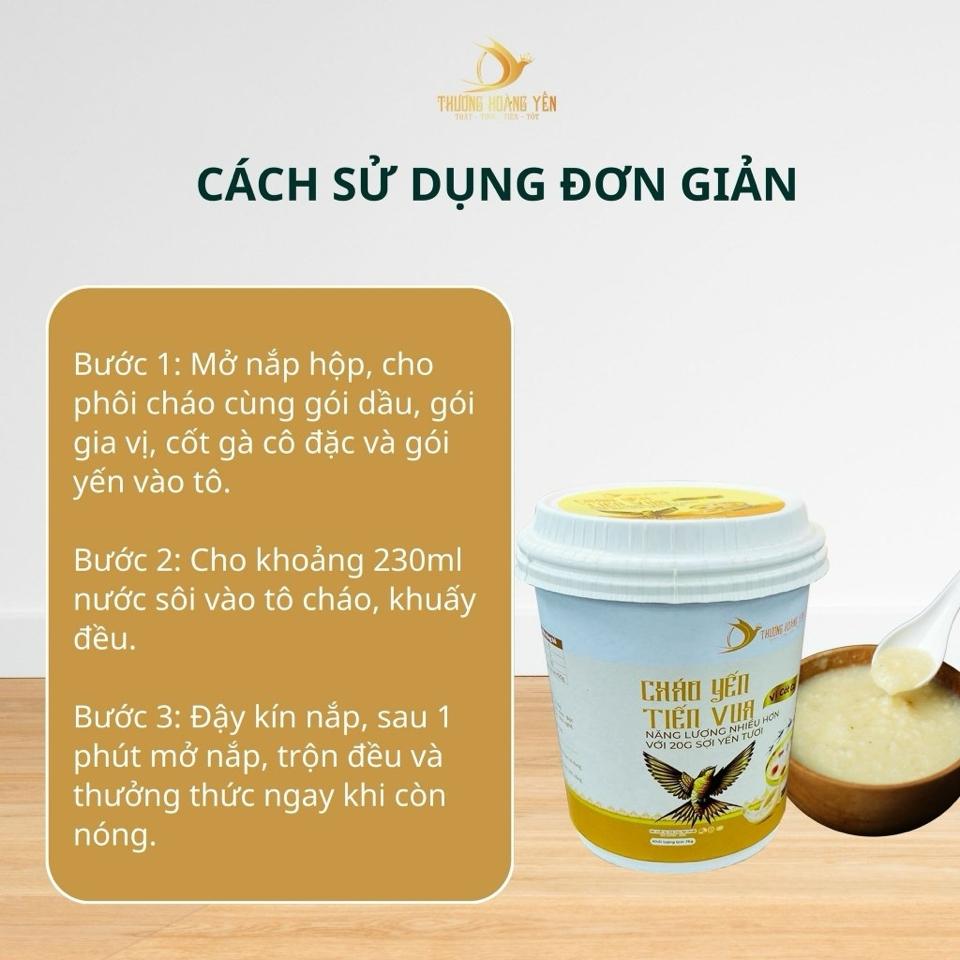 Cháo Yến Tiến Vua Thượng Hạng-duoc-ban-tai-HẬU HOÀNG STORE