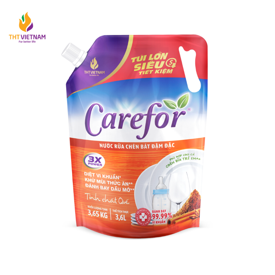 Nước rửa chén bát Carefor-3.600ml-duoc-ban-tai-HẬU HOÀNG STORE