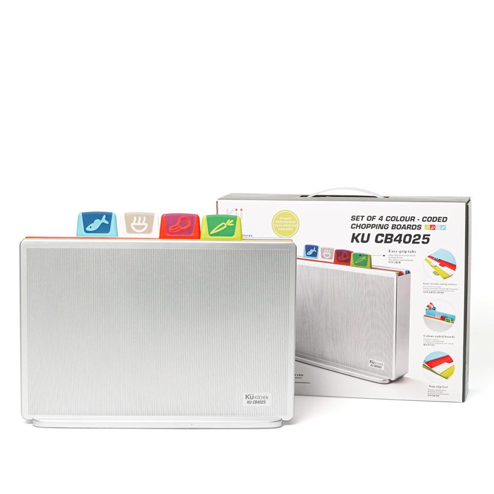 Bộ 4 thớt nhựa cao cấp KUCHEN FDU-duoc-ban-tai-HẬU HOÀNG STORE
