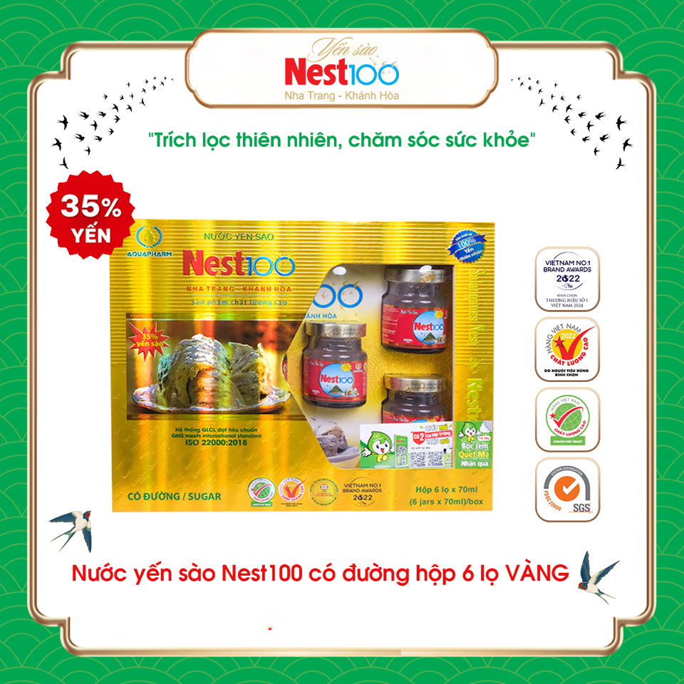 Yến Sào Hũ Nest100-Sét 6 -duoc-ban-tai-HẬU HOÀNG STORE