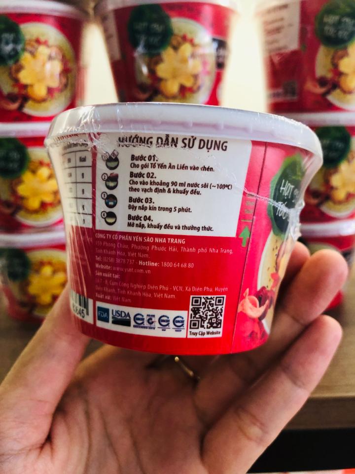 Tổ Yến Thật Sấy Thăng Hoa-Hạt Sen Táo Đỏ-duoc-ban-tai-HẬU HOÀNG STORE