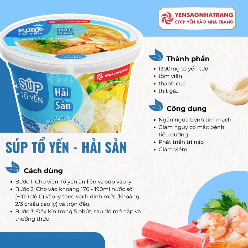 Súp Tổ Yến Vị Hải Sản-duoc-ban-tai-HẬU HOÀNG STORE