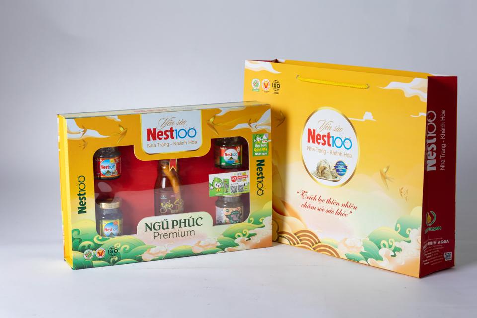 Hộp Yến Quà Tặng Ngũ Phúc Cao cấp-duoc-ban-tai-HẬU HOÀNG STORE