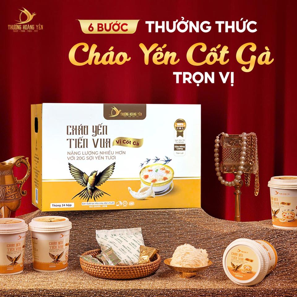 Cháo Yến Tiến Vua Thượng Hạng-duoc-ban-tai-HẬU HOÀNG STORE