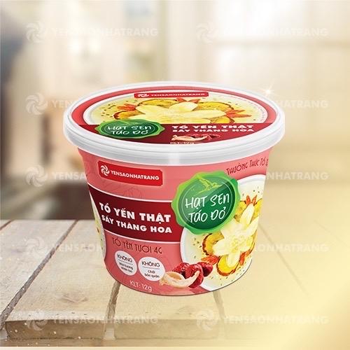 Tổ Yến Thật Sấy Thăng Hoa-Hạt Sen Táo Đỏ-duoc-ban-tai-HẬU HOÀNG STORE