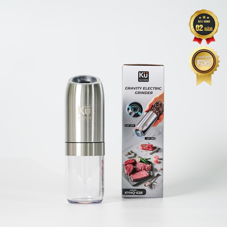Máy Xay Tiêu ,Muối Tự Động KUCHEN KYMQ-63B-duoc-ban-tai-HẬU HOÀNG STORE