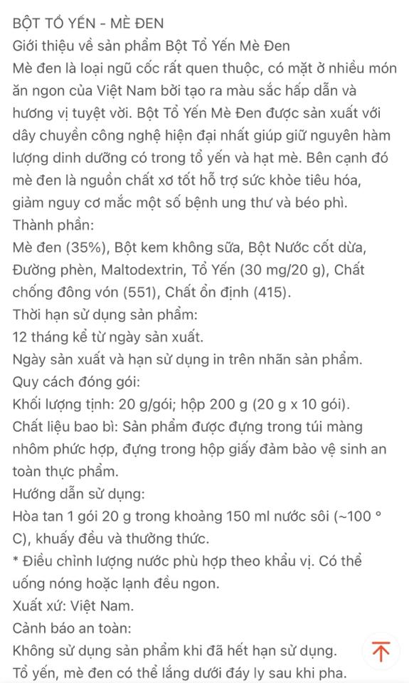 Bột Tổ Yến Mè Đen-duoc-ban-tai-HẬU HOÀNG STORE