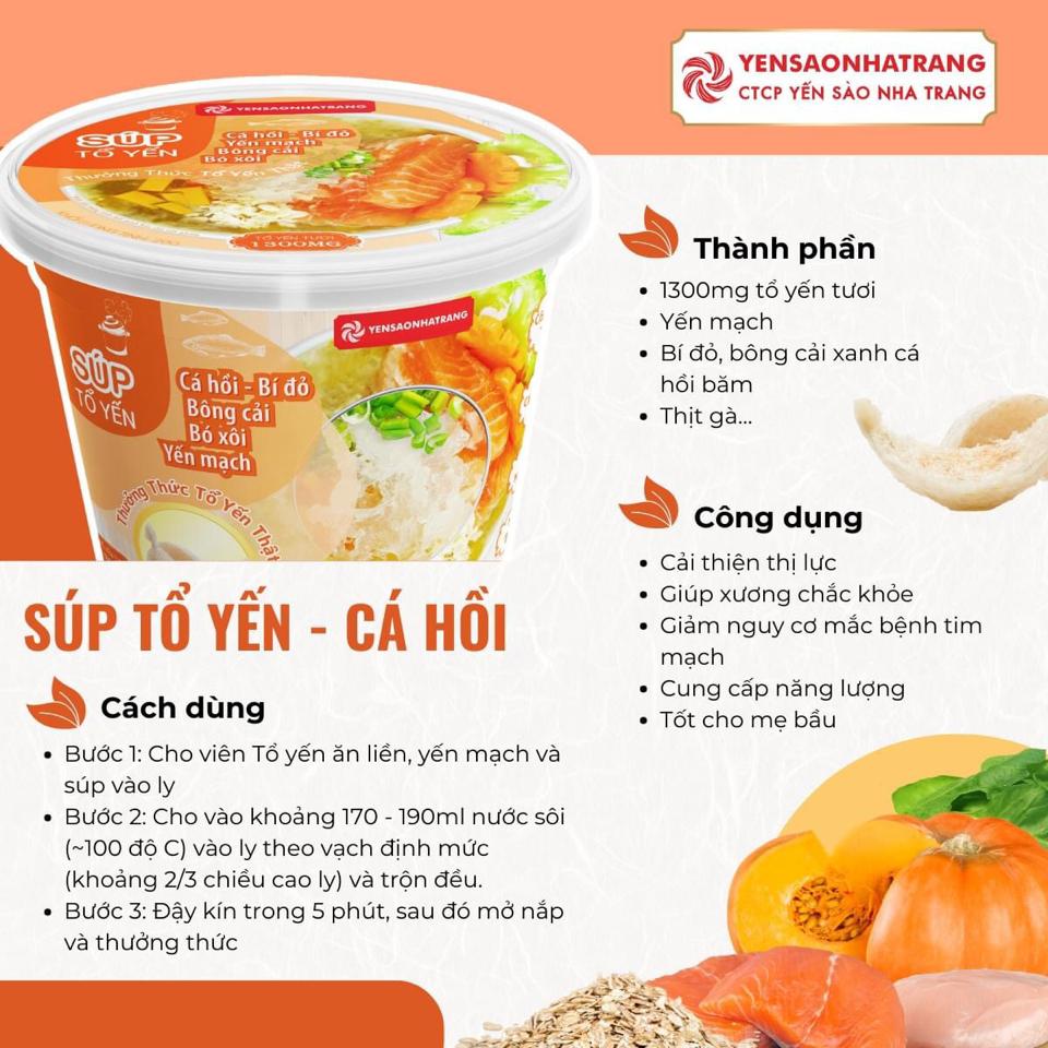 Súp Tổ Yến Vị Cá Hồi-duoc-ban-tai-HẬU HOÀNG STORE