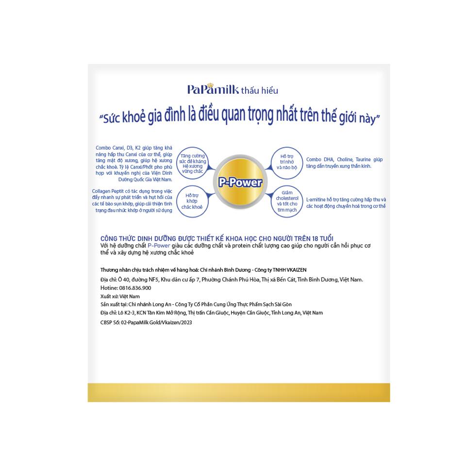 Sữa Non Tổ Yến Papamlk-duoc-ban-tai-HẬU HOÀNG STORE