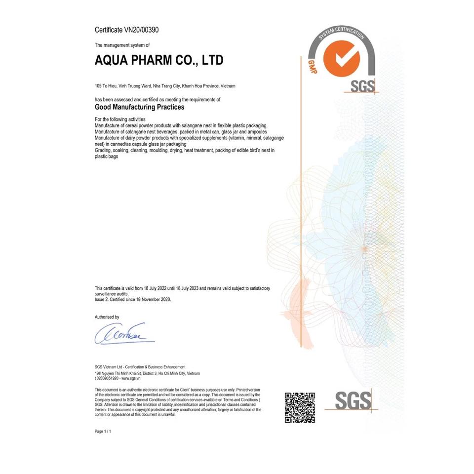 Yến Sào Đông Trùng Hạ Thảo-Hộp 6 lọ-duoc-ban-tai-HẬU HOÀNG STORE