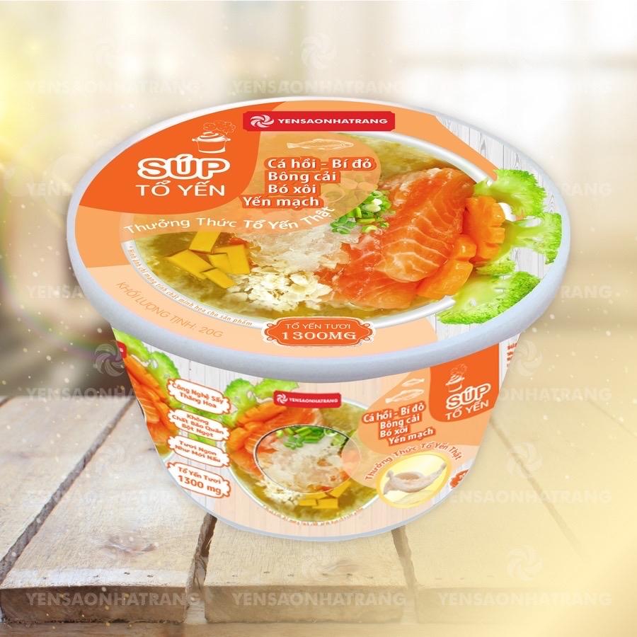 Súp Tổ Yến Vị Cá Hồi-duoc-ban-tai-HẬU HOÀNG STORE