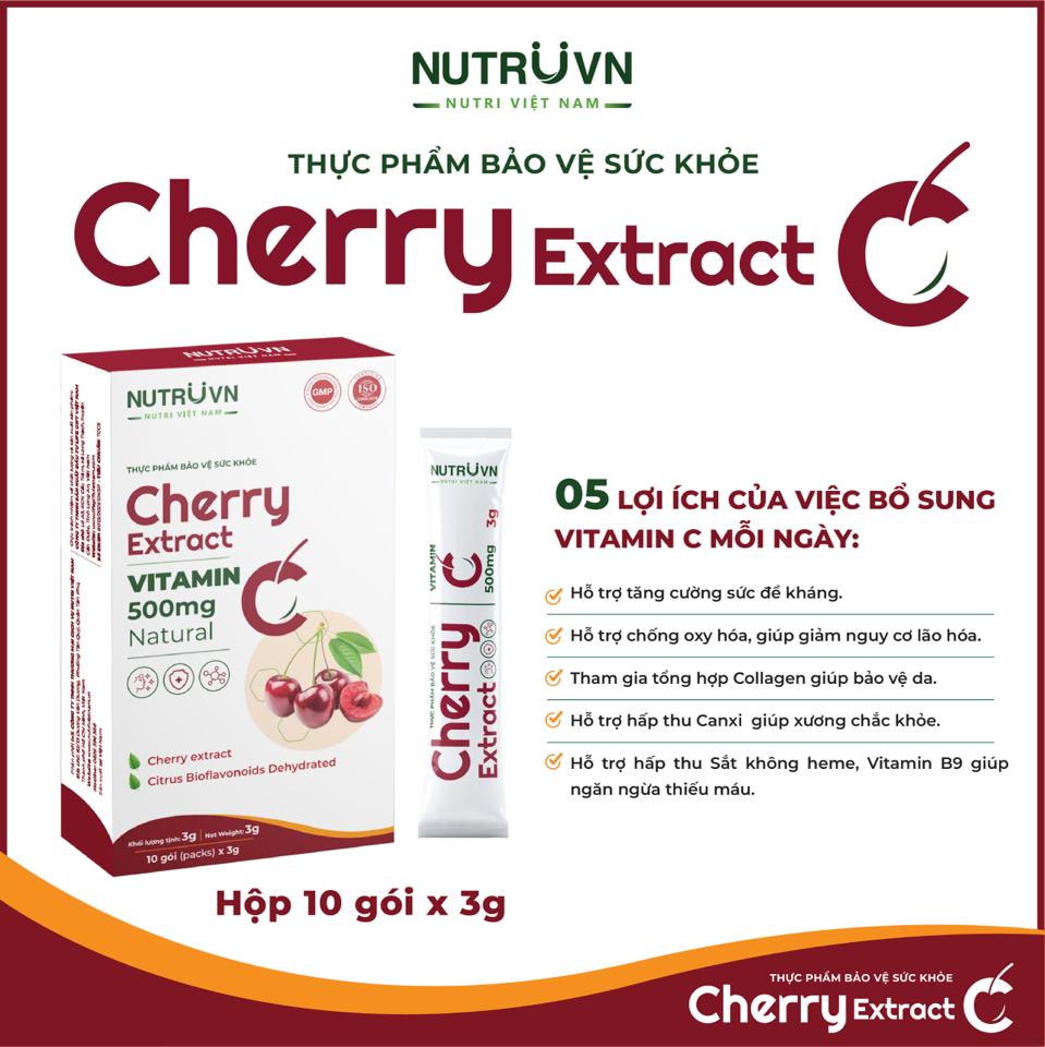 VitaminC Cherry - Hộp 10 gói-duoc-ban-tai-HẬU HOÀNG STORE