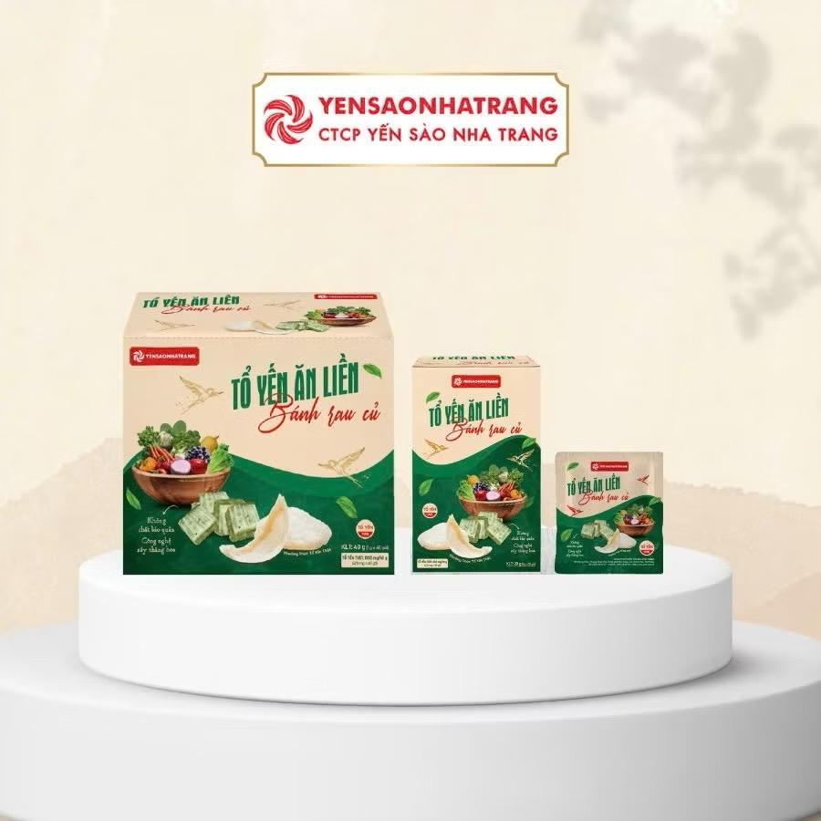 Bánh Rau củ Sấy Khô Có Tổ Yến_Vị Matcha-duoc-ban-tai-HẬU HOÀNG STORE