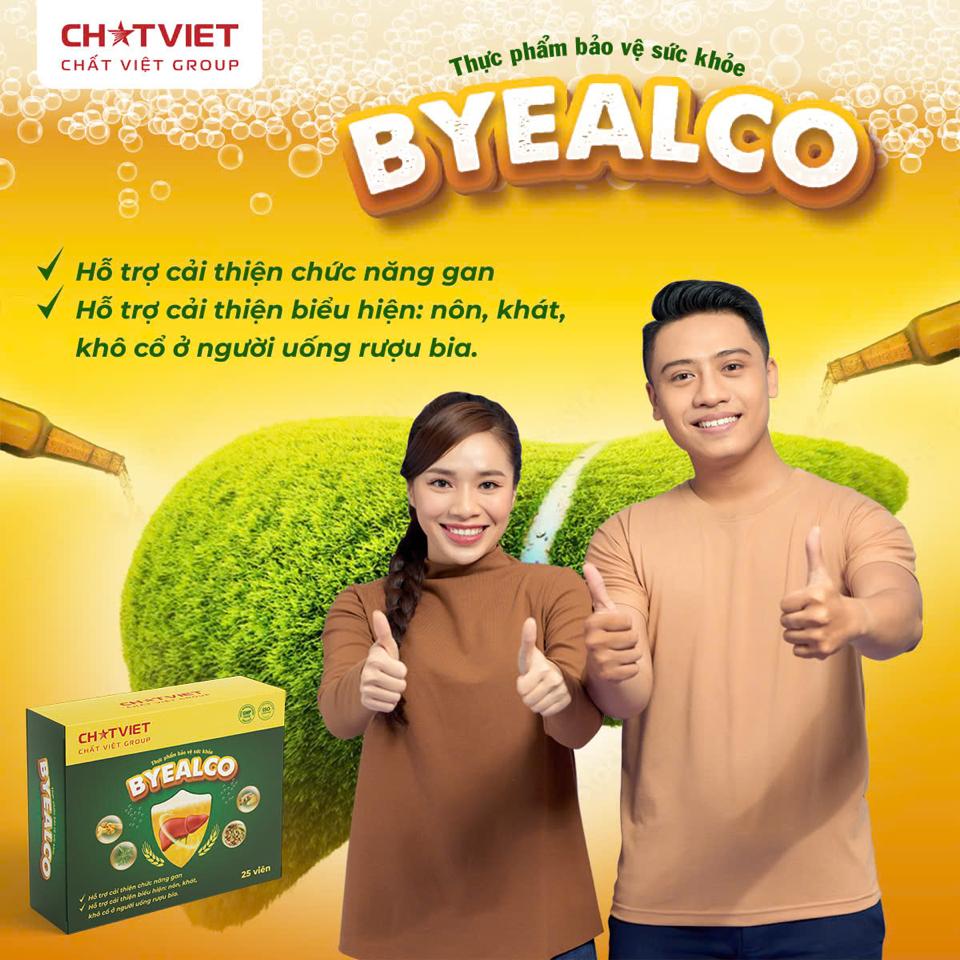 BYEALCO- Hỗ Trợ Giải Rượu, Cải Thiện Chức Năng Gan-duoc-ban-tai-HẬU HOÀNG STORE