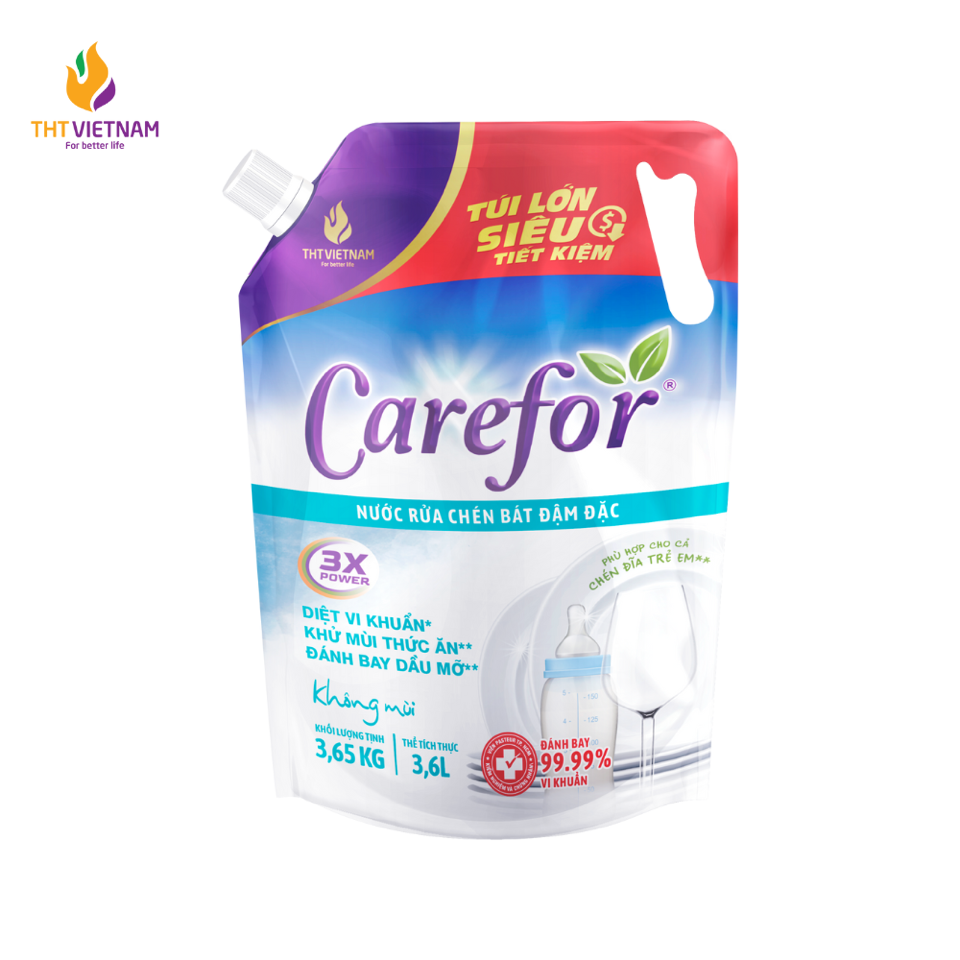 Nước rửa chén bát Carefor-3.600ml-duoc-ban-tai-HẬU HOÀNG STORE