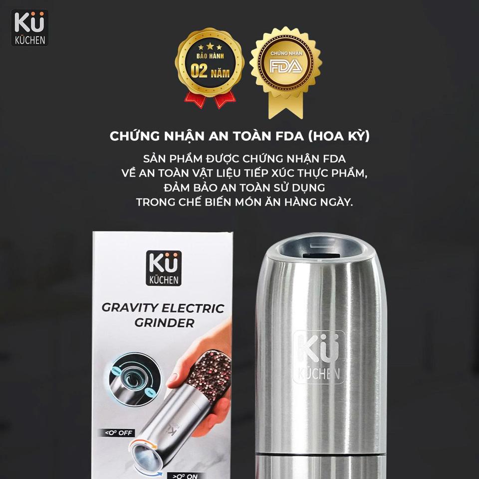 Máy Xay Tiêu ,Muối Tự Động KUCHEN KYMQ-63B-duoc-ban-tai-HẬU HOÀNG STORE