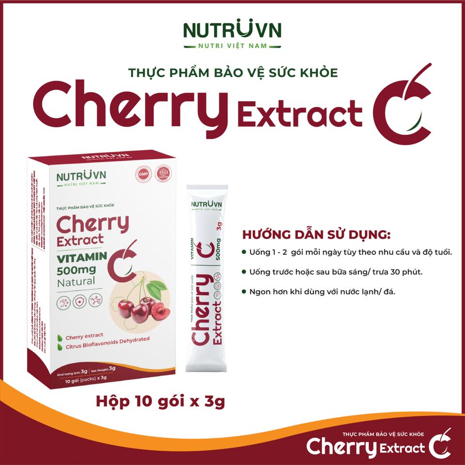 VitaminC Cherry - Hộp 10 gói-duoc-ban-tai-HẬU HOÀNG STORE