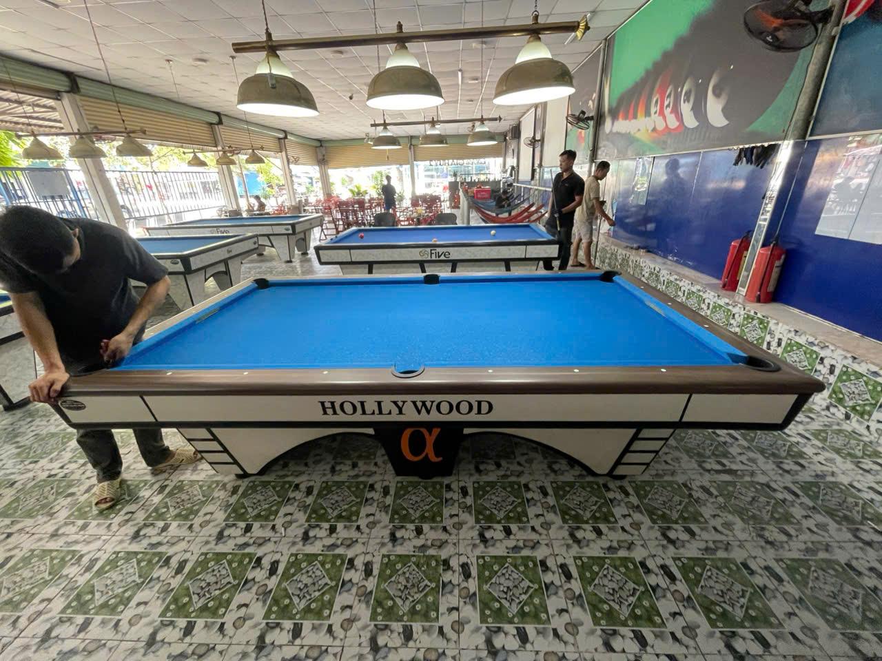 Bàn Lỗ HLW nâu trắng @-duoc-ban-tai-BILLIARD Hoàng Dũng