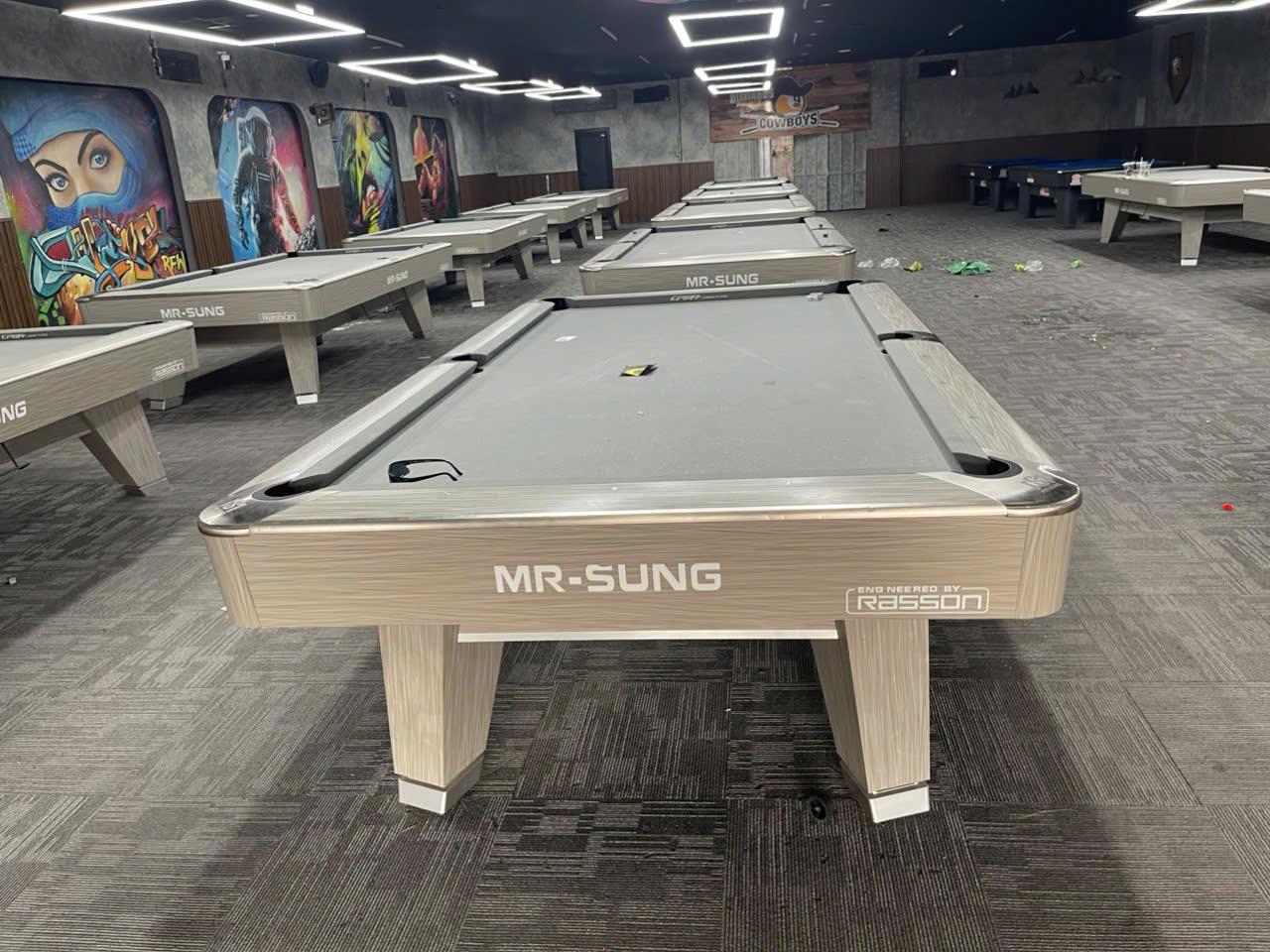 Bàn lỗ Mr Sung Xám ( Trảng BàngTây Ninh 05/01/2026 )-duoc-ban-tai-BILLIARD Hoàng Dũng