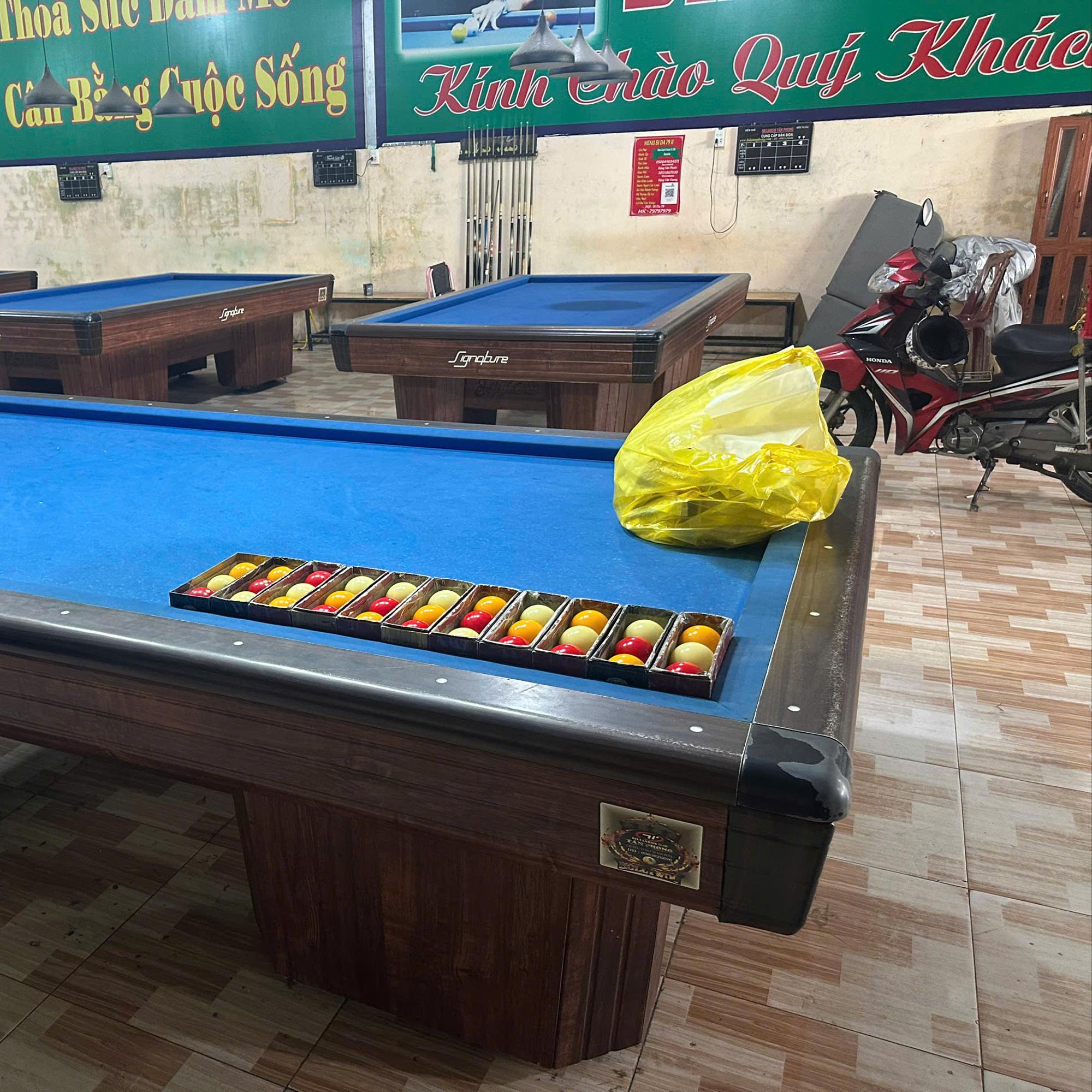 Ban Lip Signature Nâu ( Bình Phước 15/04/2026 ) PT-duoc-ban-tai-BILLIARD Hoàng Dũng